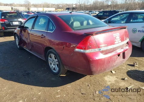 2011 Chevrolet Impala Lt z USA, uszkodzony, nr VIN 2G1WB5EK4B1310308